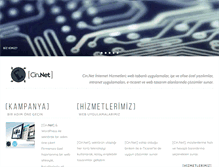 Tablet Screenshot of cinnet.com.tr